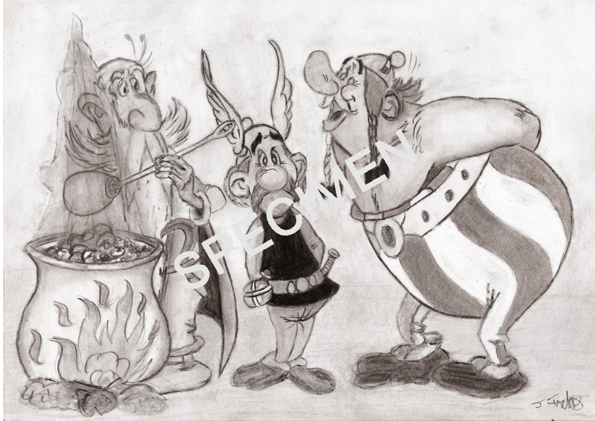 Astérix, Obélix et Panoramix :: merveillesdebretagne